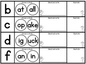 Decodable Blending Strips (Small Group Phonics Activity) - Cara Carroll